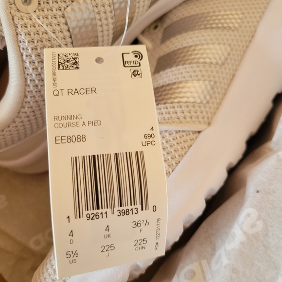 Adidas Cloudfoam QT Racer Running Shoe - Picture 4 of 7